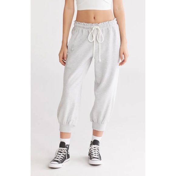Free People FP Movement Flutter Joggers in Heather Grey - Picture 2 of 10